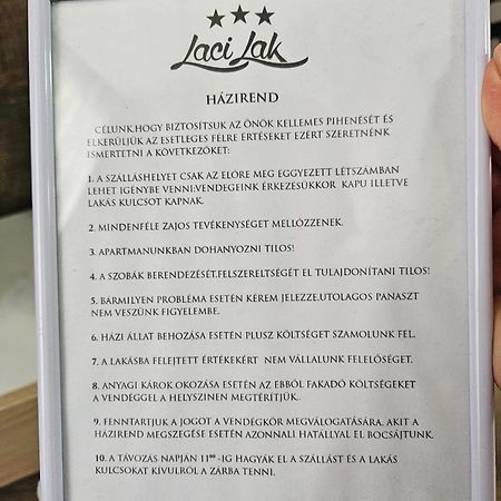 Laci Lak Premium Apartment 拉迪亚 外观 照片
